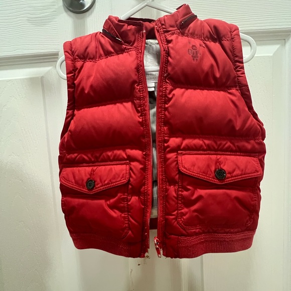 Burberry - boys 2 in 1 jacket. Red colour size 18months - Picture 10 of 14